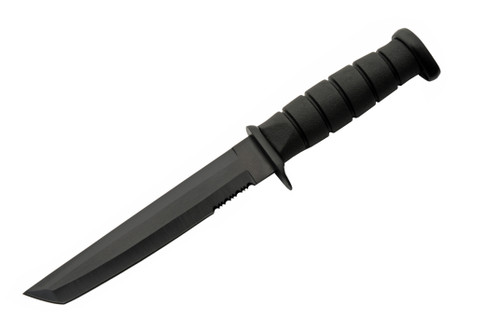 Szco 11.5" Overall Blackout Partially Serrated Tactical Tanto 211632