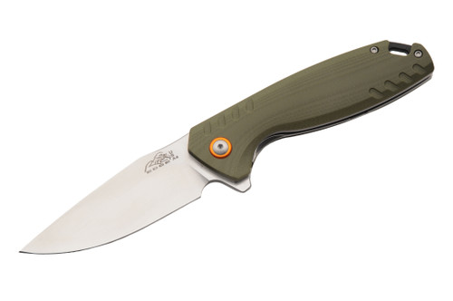 Rite Edge Talon Folder Assisted Linerlock Folding Knife Green G-10 RUC-4015GN