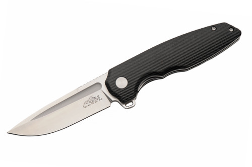 Rite Edge The Worker's Knife Folder Assisted Linerlock Folding Knife Black G-10 RUC-4016