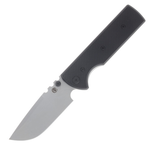 Chaves Blue Label - Aluminum Knurled  Redencion  N.T.A.K  Black  PVD  Linerlock  Black  Ti SW  DP CK-1D2-1B9A-2D1-BL