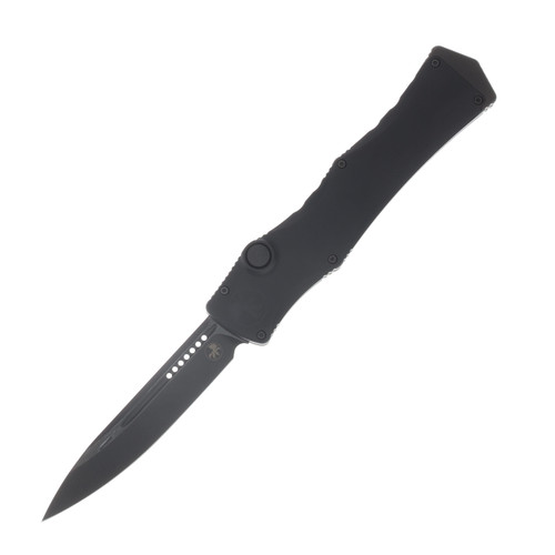 Microtech Halo IV OTF Auto Clip Point Marfione Select DLC Apocalyptic Finish Hardcoat Anodized Alloy DLC Apocalyptic Finish Stainless AUMT11501DLCTMS1