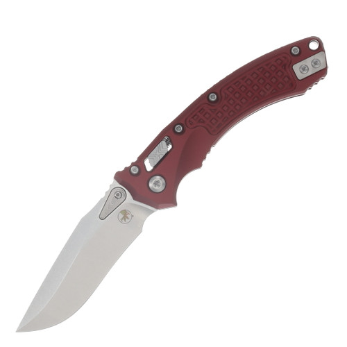 Microtech Amphibian Mini RAM-LOK Folder SW Standard Frag Aluminum Merlot MT137MRL10FRMR