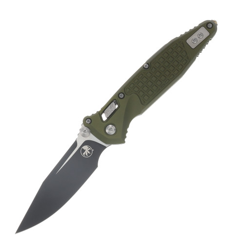 Microtech Socom RAM-LOK Folder S/E Standard Black Frag Aluminum OD Green MT160RL1FROD