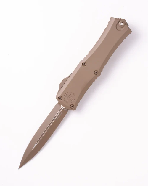 Microtech Hera II Mini OTF Auto D/E Standard Cerakote Dark Earth AUMT1702M1CDE