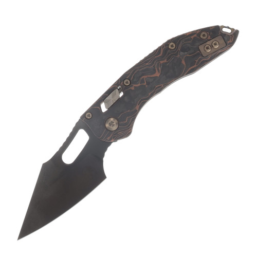 Microtech Stitch RAM-LOK Folder Marfione Select DLC SW Livewire Carbon Fiber W/Flamed TI Accent MT169RL1DLCMS1
