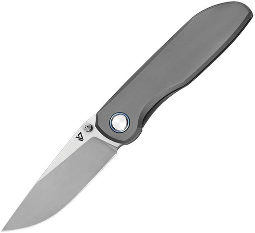 Vanguard Cheetah Integral Framelock Folder Gray Titanium - Satin VG-10