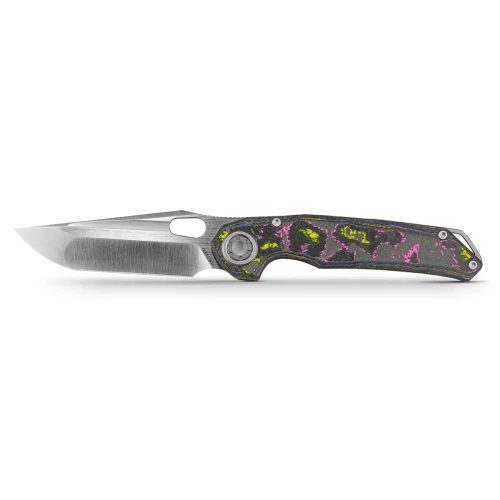 Vosteed Thunderbird V Folder M390 Tanto Blade Ultimate Warrior CamoCarbon Handle
