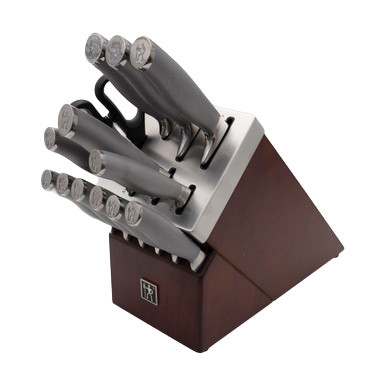 J.A. Henckels International Modernist 14-Piece Self Sharpening Block Set
