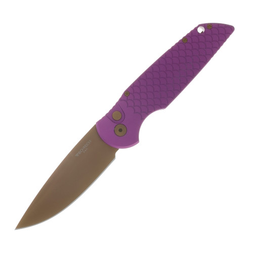 ProTech SMKW Exclusive Tactical Response 3 Automatic Knife Peanut Butter & Jelly PB&J ProTech SMKW Exclusive Tactical Response 3 Automatic Knife Peanut Butter & Jelly PB&J AUPTTR-3 SMKW PB & J
