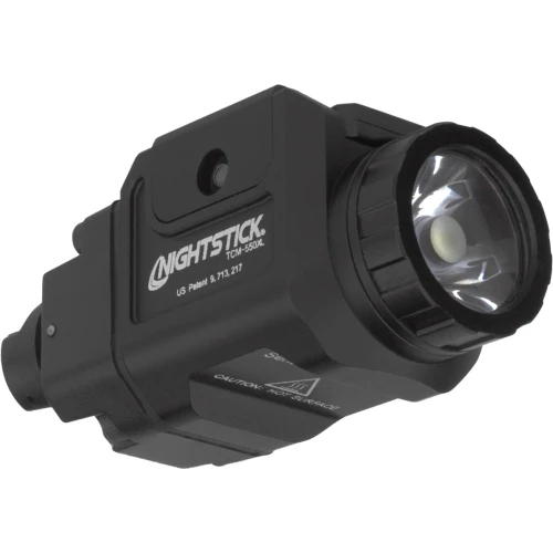 Nightstick Compact Weapon-Mounted Light Black 550 Lumens with Strobe