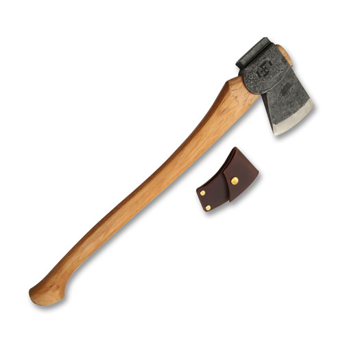 Hoffman 3 LB Camp Axe - 26in Octagonal Hickory Handle  Bulb End HOF3LBCAOCT26