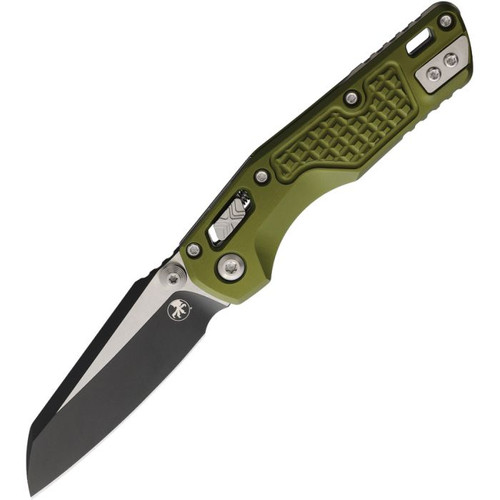 Microtech MSI Mini RAM-LOK Folding Knife Black S/E Frag OD Aluminum