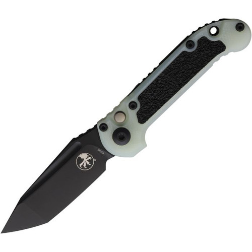 Microtech LUDT Gen III Signature Series Automatic Knife Black T/E Jade G-10 AUMT11361GTJGSX4