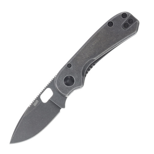 Knafs Lander 5 Pocket Folding Knife - Black Stonewash 8CR14MoV - Black 2Cr13 KNAFS00325