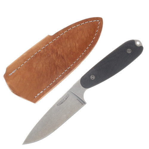 Bradford Guardian 3.5 XL Fixed Blade Stonewash Magnacut/3D Carbon Fiber BRAD3714