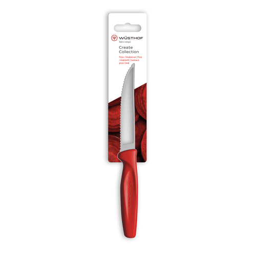 Wüsthof Create Collection Steak/Pizza Knife - Red