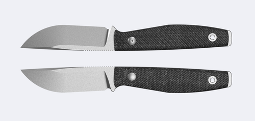 Kizer Dingo Fixed Blade Satin AEB-L/Black Micarta