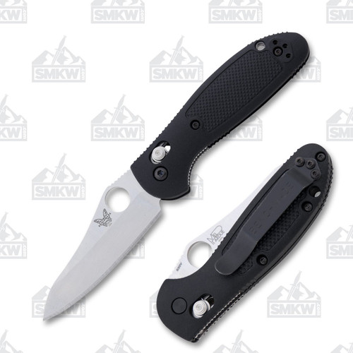 Benchmade 555S30V Mini Griptilian Folding Knife Sheepsfoot Black GFN