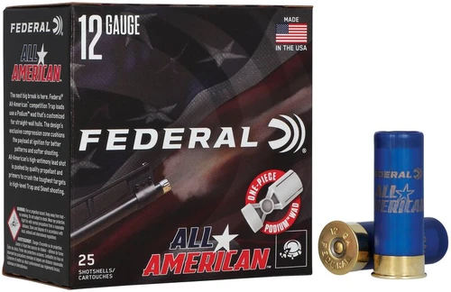 Federal All-American 12Ga 2.75 in 1oz 2.75-Dram 8-Shot Ammo 25ct