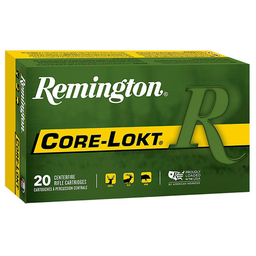 Remington Core-Lokt 400 Legend Rifle Ammunition 20 Rounds Brass Centerfire 210 Grain Core-Lokt PSP