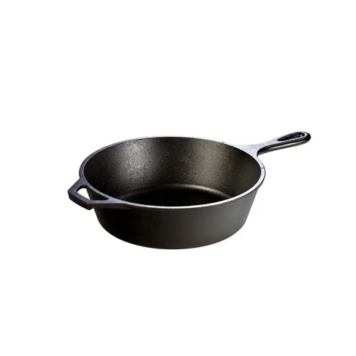 Lodge Cast Iron 10.25-Inch Deep Skillet Pre-Seasoned Frying Pan