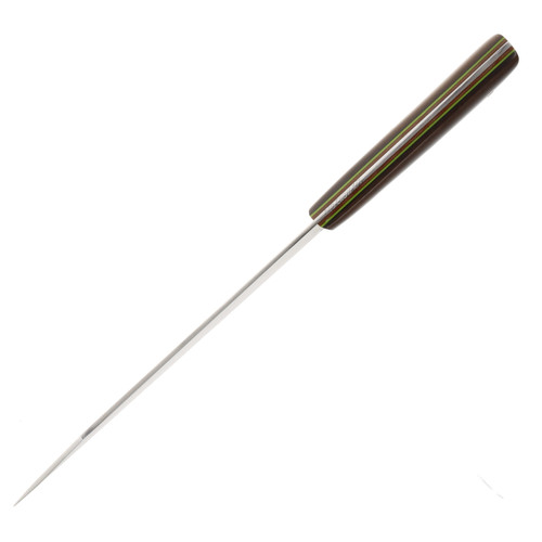 Red Crow 8" Chef's Knife Nitro-V/Mocha Paper Micarta RC8CMM