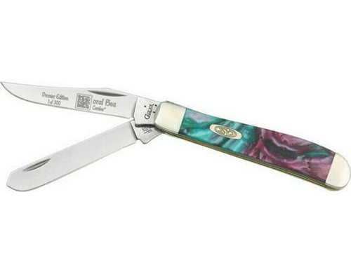 Case XX Coral Sea Corelon Mini Trapper Folding Knife CA9207CS