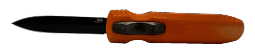 SOG Knives OTF Auto Orange G-10 Handle Black TI Nitride Cyro K110 Spear Point Blade SOG-15-61-07-57