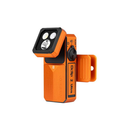 Olight Oclip 2 Ultra Clip Light Amber Orange 580lm 4-in-1
