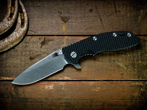 Hinderer XM-18 3.5 Spearpoint Tri-Way Folder Black G-10 Working Finish Frame SW Blade KXM35SPETWWFSWBLDBK