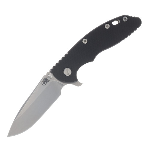 Hinderer XM-18 3.5 Spearpoint Tri-Way Folder Black G-10 Working Finish Frame SW Blade KXM35SPETWWFSWBLDBK