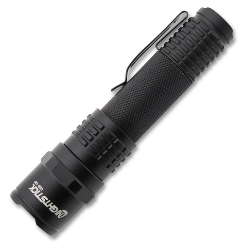 Nightstick Mini Tac USB Rechargeable EDC Flashlight Black 320 Lumens