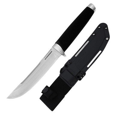 Cold Steel Outdoorsman Fixed Blade Knife 6in Plain Satin Straight Back