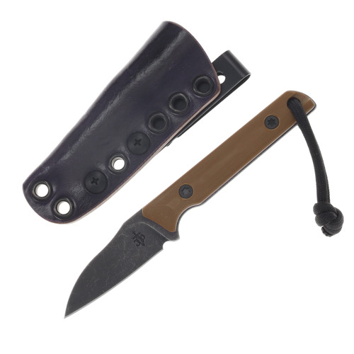JP Bladesmithing WharnFang, EDC Aeb-L Steel, PB&J G10 Scales JPBWFPBJG10