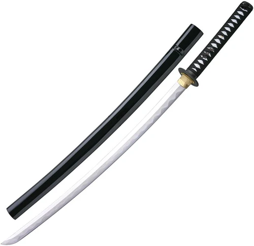 CAS Hanwei PSK Elite Katana Black Handle 27in Plain Blade