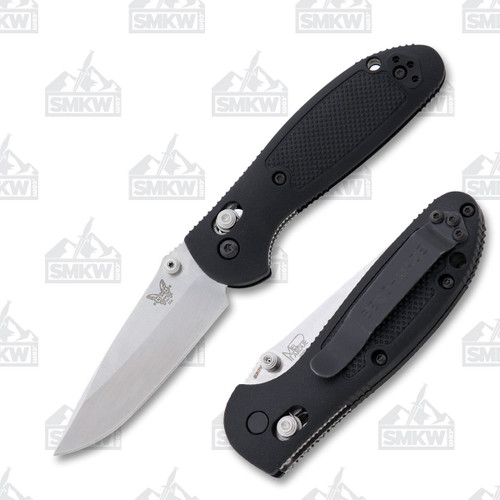 Benchmade 556S30V Mini Griptilian Folding Knife Drop Point Black GFN