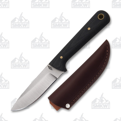 Battle Horse Woodsman Fixed Blade Knife Black