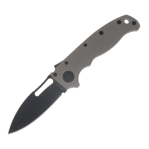 Demko AD20.5 Stealth - Slicer Shark - Artillery Gray Aluminum AD20.5-STEALTH-20CV-DLC-ARTILLERY-GRAY-SS