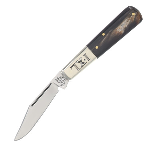 Rodgers Wostenholm Clip Point Barlow Folding Knife Buffalo Horn HKGW1500BUF1P