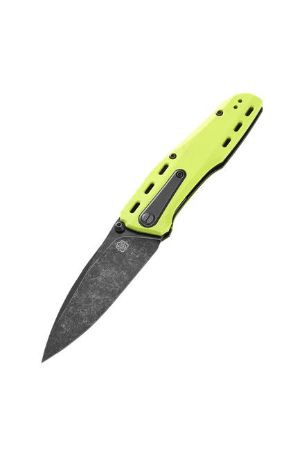 Thermic Tactical Ambient2026A Linerlock Folder Neon Green G10 M390 TTAMBIENT2026ANEONGRNG10