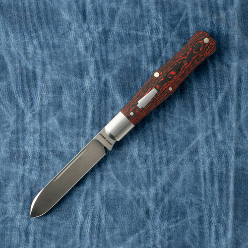 Jack Wolf Coffin Folding Knife Fat Carbon Lava Flow