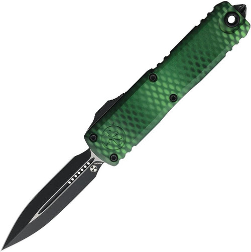 Microtech UTX-85 Gen IV OTF Auto D/E Standard Green X-51 Signature Series AUMT123241GRX51S