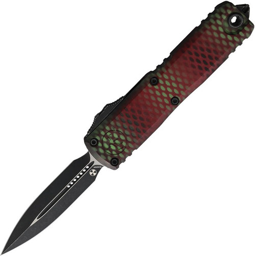 Microtech UTX-85 Gen IV OTF Auto D/E Standard Red X-51 Signature Series AUMT123241RDX51S
