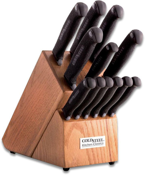 Cold Steel Kitchen Classics 13-Piece Knife Block Set