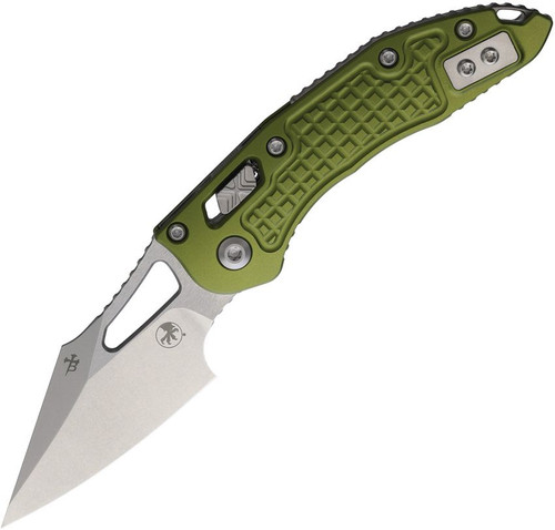 Microtech M-Stitch RAM-LOK Folder SW Standard Frag Aluminum OD Green MT169MRL10FROD