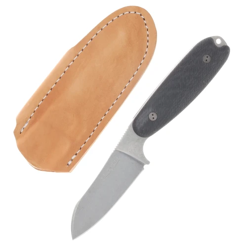 Bradford Guardian 3.5 Fixed Blade Stonewash Sabre Grind Magnacut/3D Carbon Fiber BRAD2453
