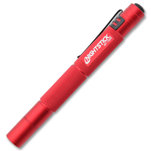Nightstick Red Mini-Tac Flashlight 2AAA