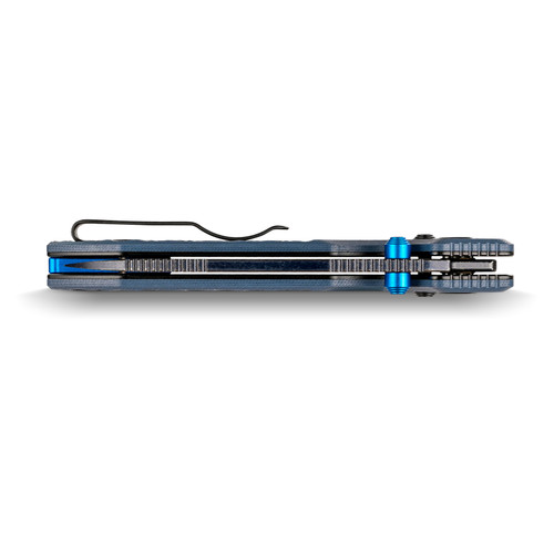 Vosteed Raccoon ModSwap™ Folding Knife Blue 3.17in Nitro-V Cerakote SW ...