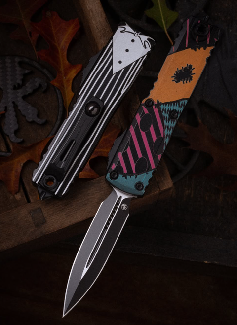 Microtech UTX-85 GEN IV OTF Auto D/E Standard Jack and Sally Signature Series AUMT123241JSS