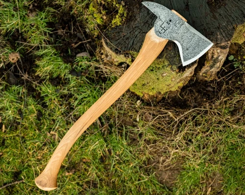 Hoffman Blacksmithing Custom Fireman Axe HOFCUSFIRE